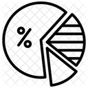 Pie Chart Graph Histogram Icon