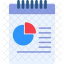 Pie Chart File Business Icon