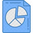 Pie Chart Document File Icon