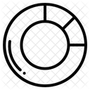 Diagramme circulaire  Icône