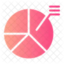 Pie Chart Business Analytics Icon