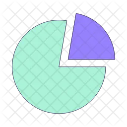 Pie chart diagram  Icon