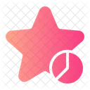 Pie Chart Analytics Star Icon