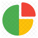 Pie Chart Charts Market Size Icon