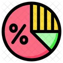 Pie Chart Data Report Icon