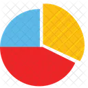 Pie Chart Data Visualization Comparative Analysis Icon