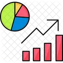 Pie Chart Data Visualization Statistics Icon