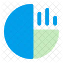 Pie Chart Statistics Market Share Icon