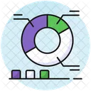 Pie Chart Graph Data Visualization Icône