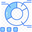 Pie Chart Graph Data Visualization Icône