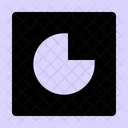 Pie Chart Square Icon