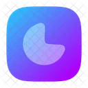 Pie-chart-square  Icon