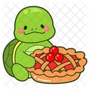 Pie Cherry  Icon