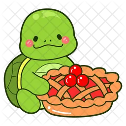 Pie Cherry  Icon