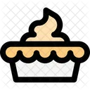 Pie Cream Icon