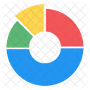 Pie Graph Circle Chart Data Analytics アイコン