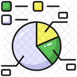 Pie Graph  Icon