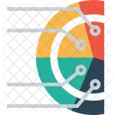 Pie Gauge Chart Icon