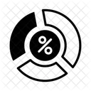 Pie Percentage Chart Graph Icon
