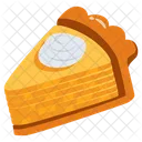 Pie Slice Pastry Cake Icon
