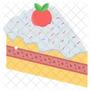 Pie Slice Cake Pastry Icon