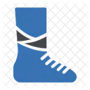 Pie Vikingo Pie Pierna Icono