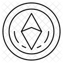 Pièce de monnaie  Icône