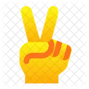 Piece Two Finger Icon