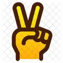 Piece Two Finger Icon