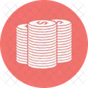 Piece De Monnaie Dollar Icon