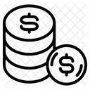 Pièce de monnaie  Icône