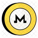 Pièce de monnaie monero  Icon