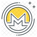 Piece Monero Monero Altcoin Icône