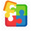 Piece De Puzzle Enfants Ludique Icon