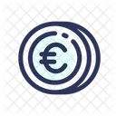 Argent Piece De Monnaie Especes Icône