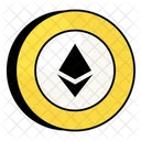 Pièce d'Ethereum  Icon