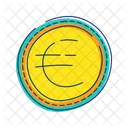 Pièce en euros  Icon