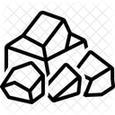 Piece Of Coal  Icon