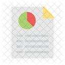 Piechart File Document Icon