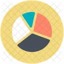 Piechart Graph Analysis Icon