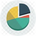 Piechart Graph Analysis Icon