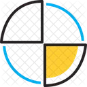 Piechart Diagram Blueprint Ground Plan Layout Chart Draft Circular Graph Infrogaphics Pie Chart Icon