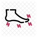 Pied Inferieur Membre Icône