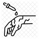 Piel seca  Icono