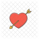 Pierced Arrow Love Icon