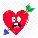 Pierced Heart  Icon