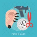 Piercing Salon Ear Icon