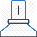 Mort Tombe Dechirure Icône