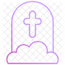 Pierre Tombale Tombe Halloween Icon
