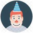 Pierrot Clown Pierrot Burlone Burlone Triste Icon